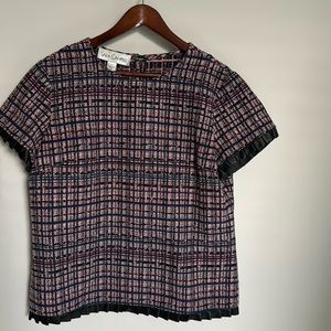 Sara Campbell Tweed Stitch Top